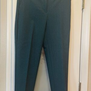 LOFT Teal houndstooth Women's Trousers